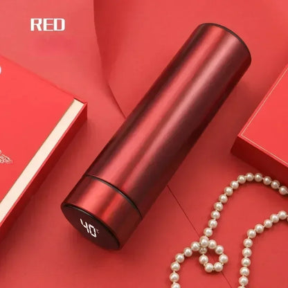 500ml Stainless Steel Thermos Bottle with Digital Temperature Display
