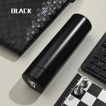 500ml Stainless Steel Thermos Bottle with Digital Temperature Display